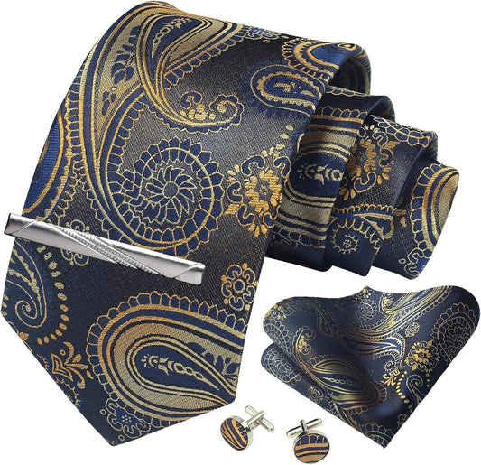 3 - Piece Men's Tie Set - Sophistication with a rebellious twist. - My Wear Clothing Co