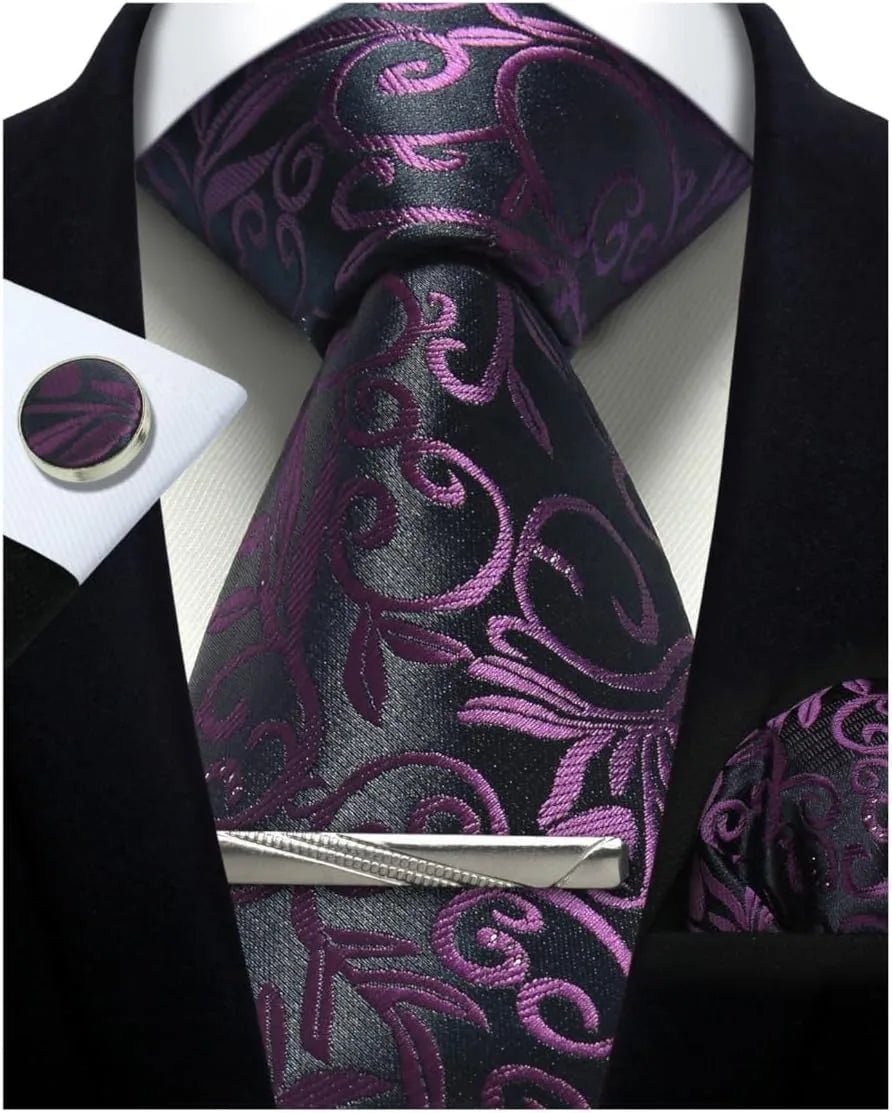 3 - Piece Men's Tie Set - Sophistication with a rebellious twist. - My Wear Clothing Co