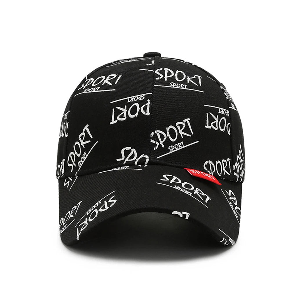 Sport Print Baseball Cap – My Wear