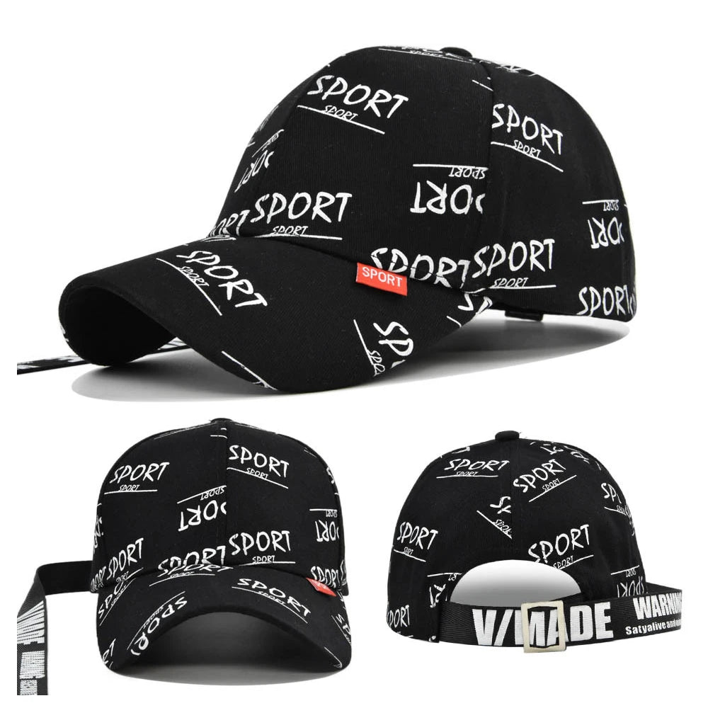 Sport Print Baseball Cap – My Wear