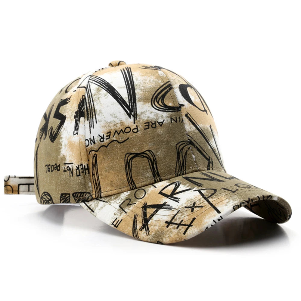 Graffiti Baseball Cap - Urban Hip Hop Snapback Street Style Hat