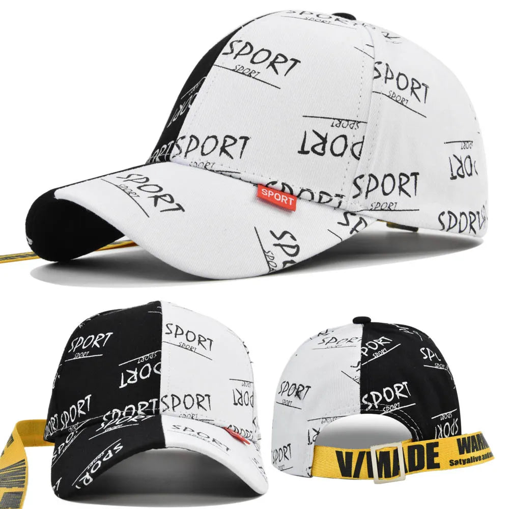 Sport Print Baseball Cap – My Wear