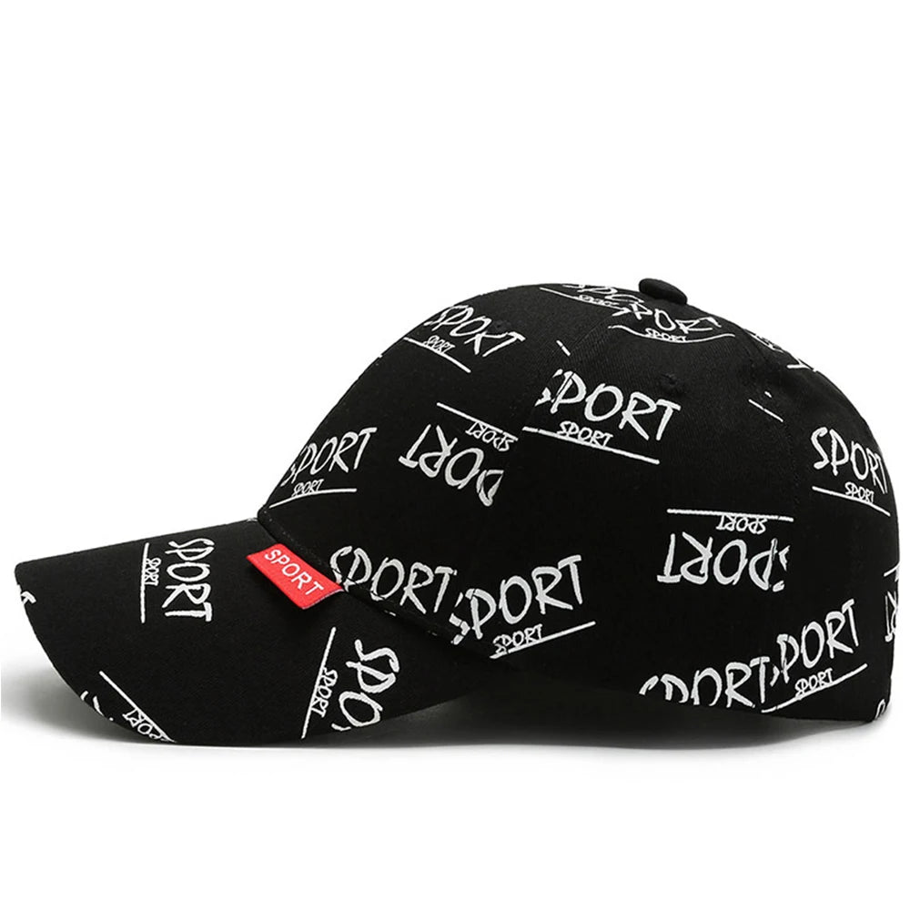 Sport Print Baseball Cap – My Wear
