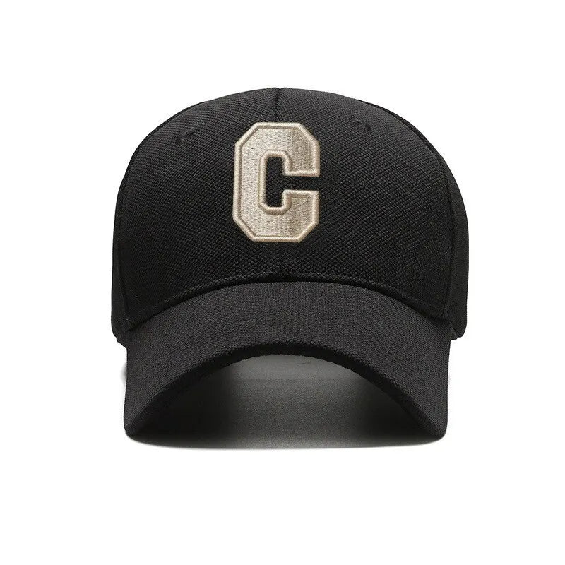 Baseball Cap New Ins Letter C Hat Women'S Spring Summer Korean Version Simple Fashion Versatile Alphabet Student Tongue Capt