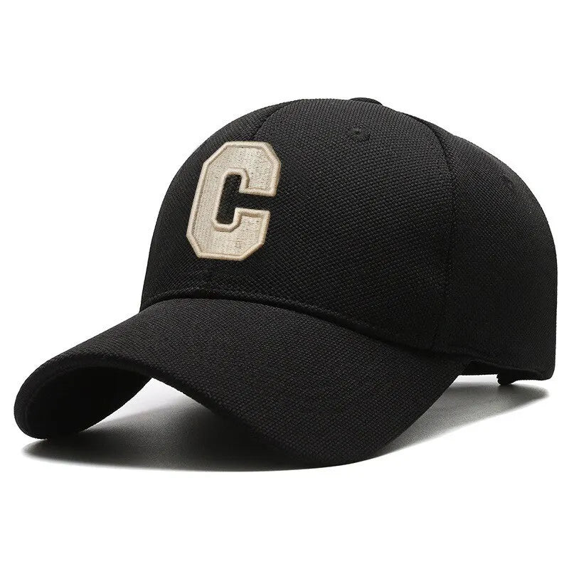 Baseball Cap New Ins Letter C Hat Women'S Spring Summer Korean Version Simple Fashion Versatile Alphabet Student Tongue Capt