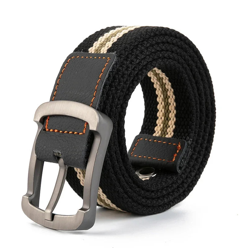 Canvas Belt Outdoor Tactical Belt Unisex High Quality Canvas Belts for Jeans Male Luxury Casual Straps Ceintures