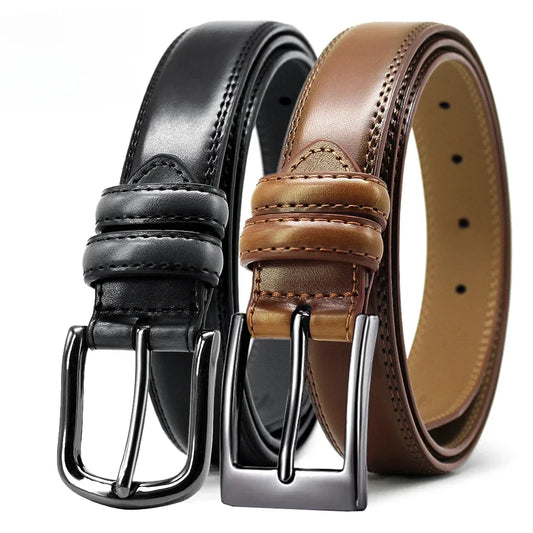 Belts Famous Brand Belt Men Mens Belts Quality Genuine Luxury Leather Belt Business Cowboy Waistband Male Fashion Designe