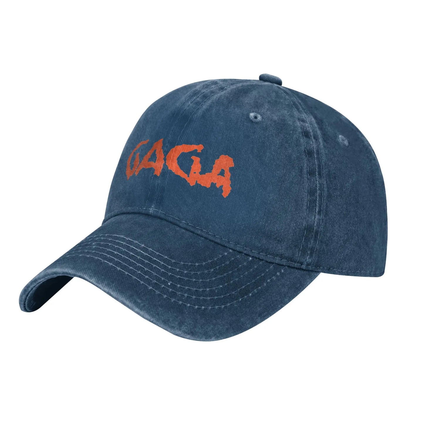 Lady Gaga  MAYHEM GAGA Logo Men Women Baseball Caps  Distressed Washed Caps Hat Vintage Outdoor Running Golf Gift Snapback Hat