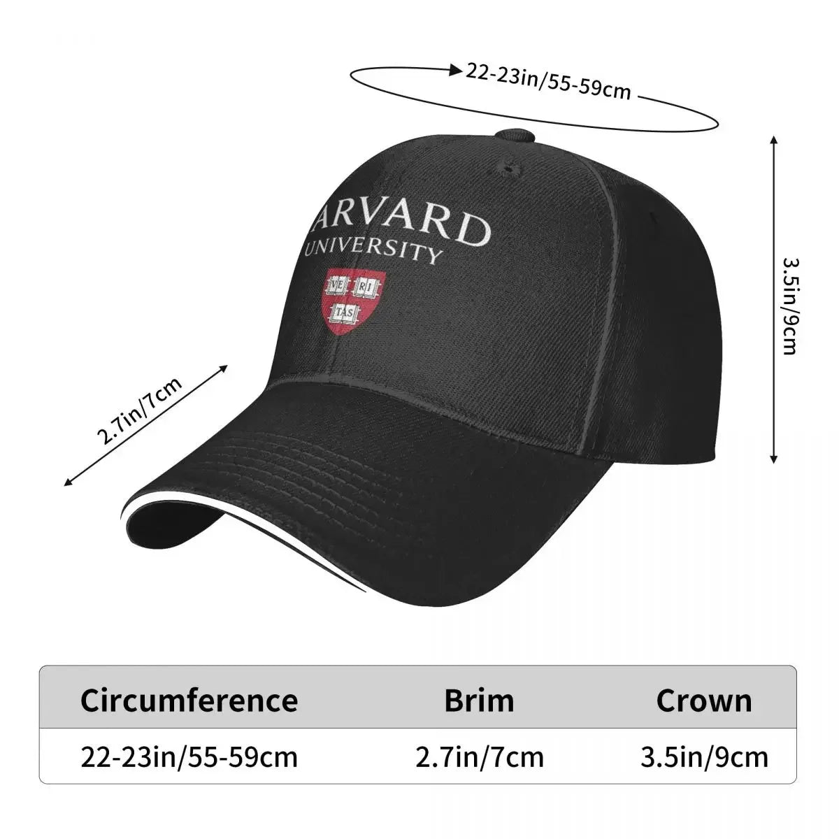 Limited Harvard University Logo A Baseball Cap Hat