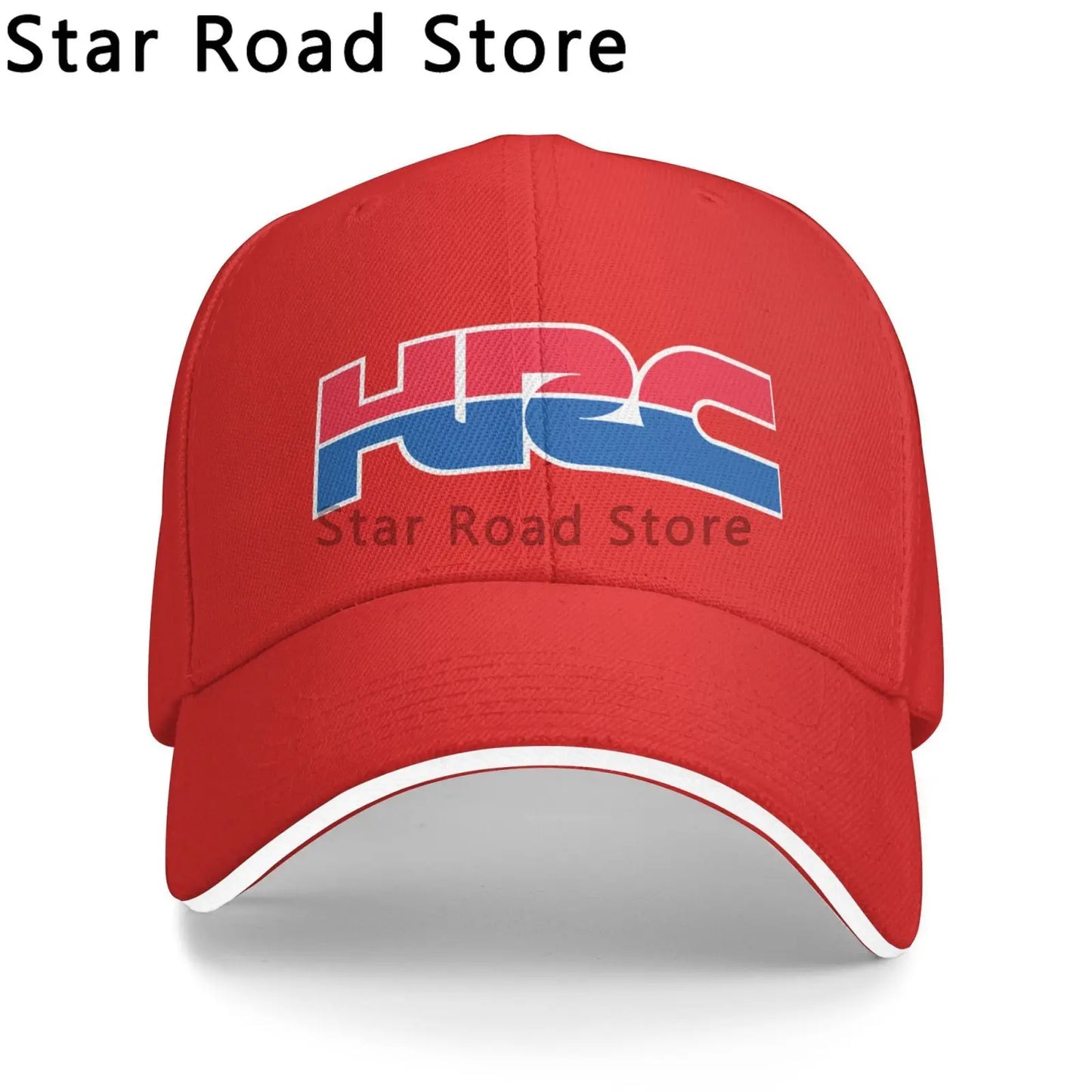 HRC Baseball Cap Print Fishing Caps Harajuku Style High Quality Dad Hat Hats Man Women'S