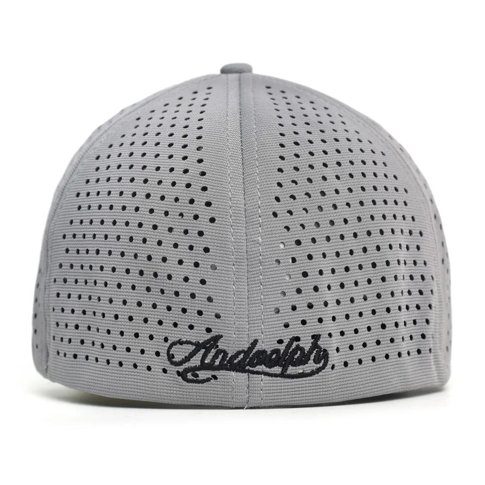 Meshs Short Brim Back Closed Baseball Cap Men Women Breathable Snapback Hats Fitted Dad Hat Adjustable Solid Trucker Style