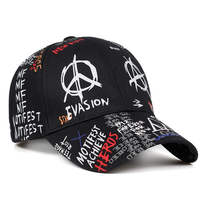 Graffiti Print Baseball Cap – My Wear Edition
