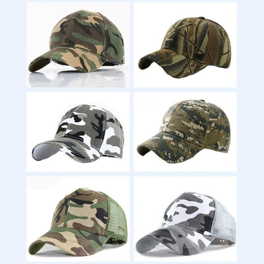 Camouflage Baseball Cap – Outdoor - Ready Style for All Seasons - My Wear Clothing Co