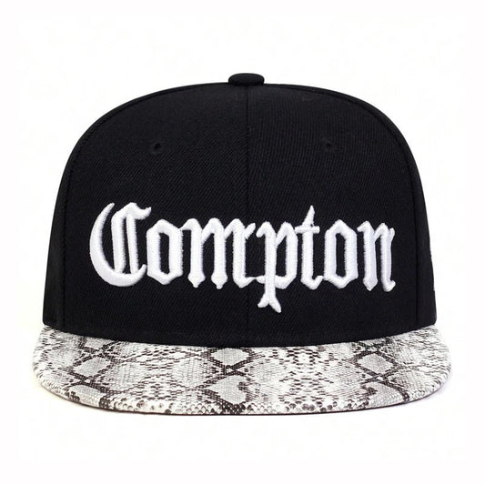 COMPTON Embroidery Snapback – Hip Hop Classic - My Wear Clothing Co
