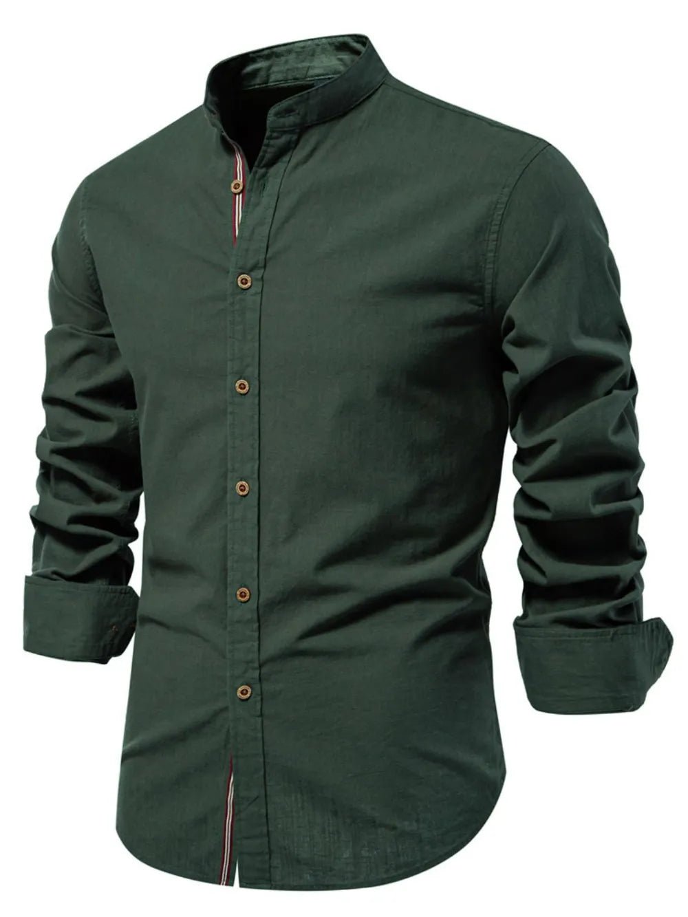 Men's 100% Cotton Button Down Long Sleeve Shirt - My Wear Clothing Co