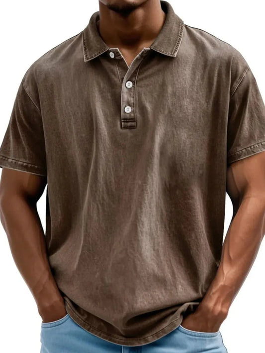 Men's 100% Cotton Collared Neck Short Sleeve Polo - My Wear Clothing Co