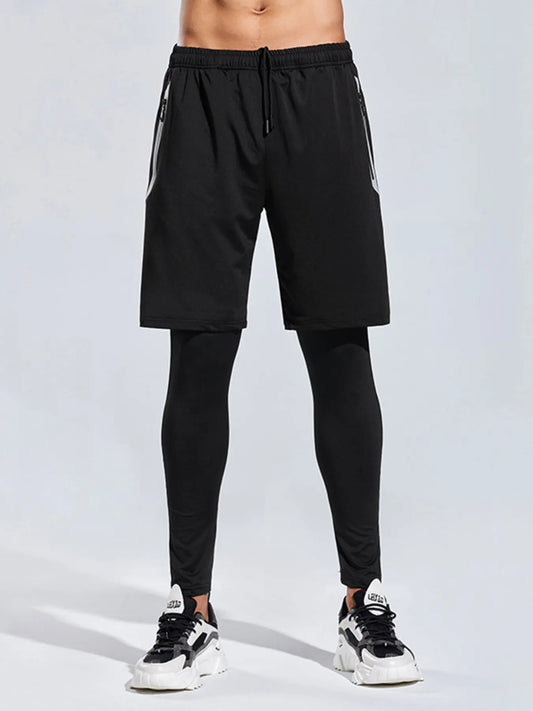 Men’s Elastic Waist Active Shorts - Move Free - My Wear Clothing Co