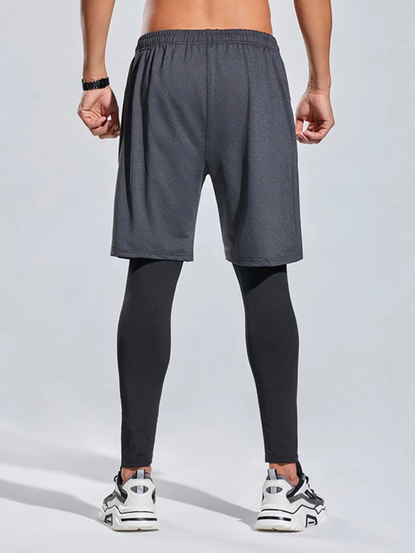 Men’s Elastic Waist Active Shorts - Move Free - My Wear Clothing Co