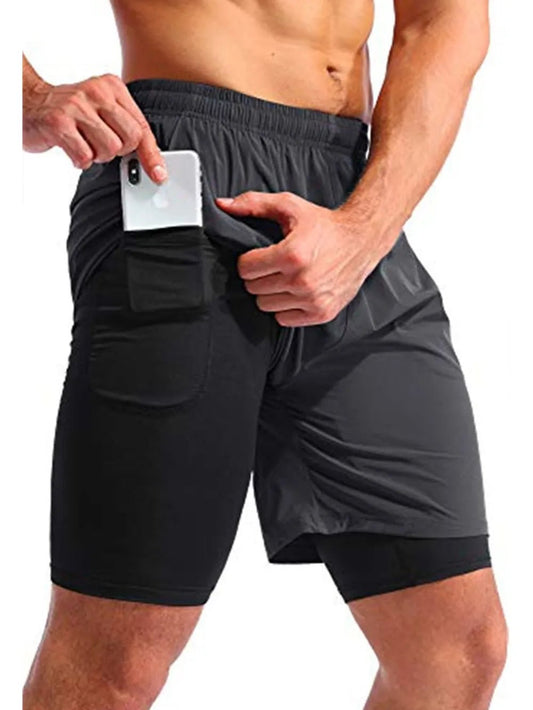 Men’s Elastic Waist Active Shorts - Perfect Activewear Shorts - My Wear Clothing Co
