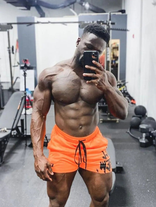 Men’s Graphic Print Drawstring Active Shorts - Wear It Your Way - My Wear Clothing Co