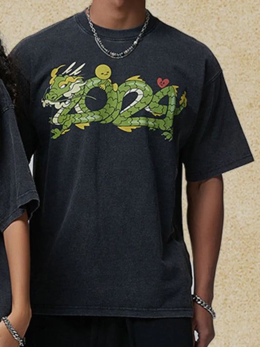 Men's Graphic Round Neck Half Sleeve T-Shirt - My Wear Clothing Co