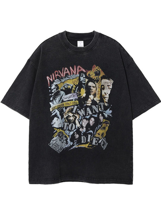 Men's Graphic Round Neck Half Sleeve T-Shirt - My Wear Clothing Co