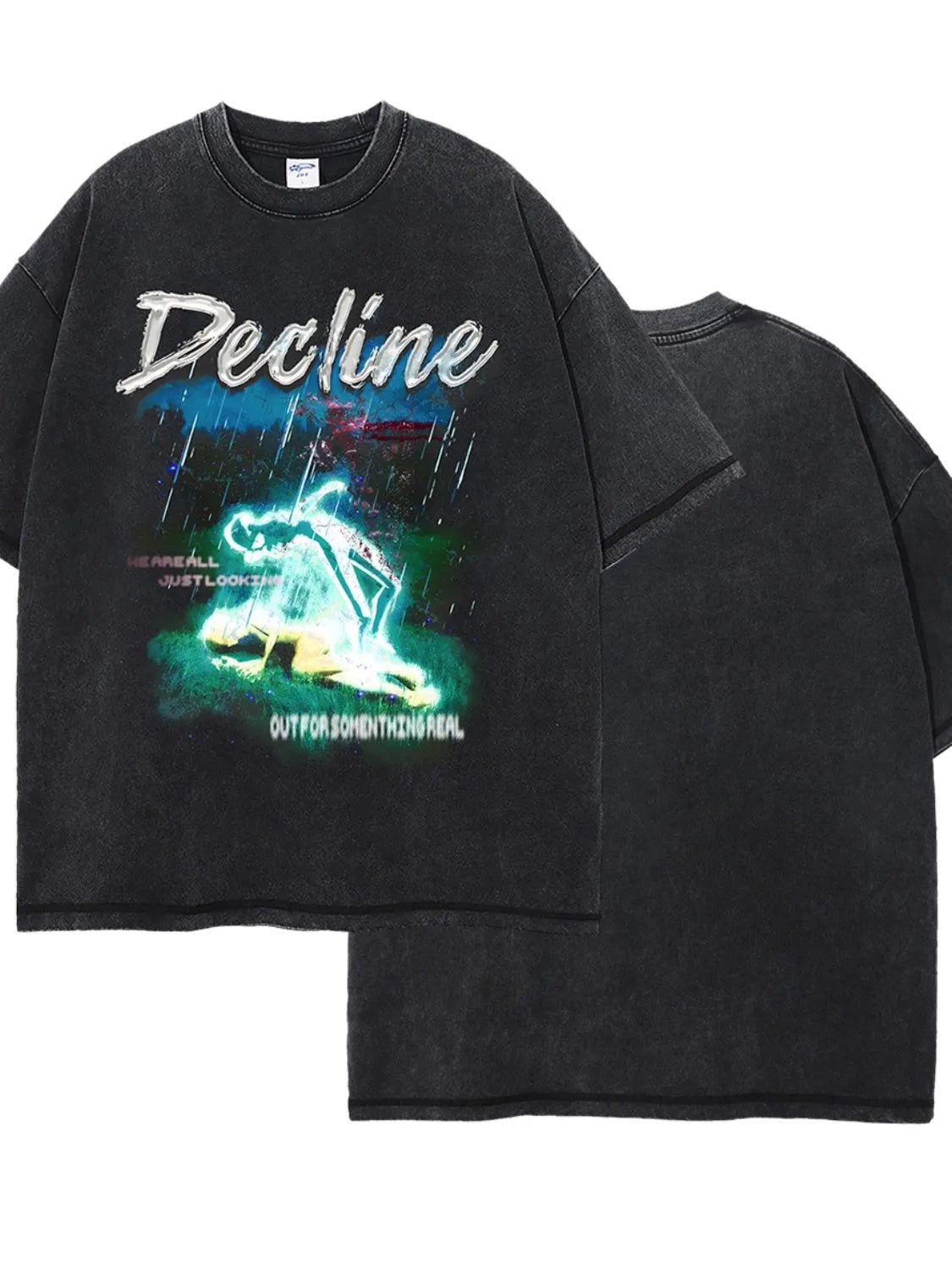 Men's Graphic Round Neck Half Sleeve T-Shirt - My Wear Clothing Co