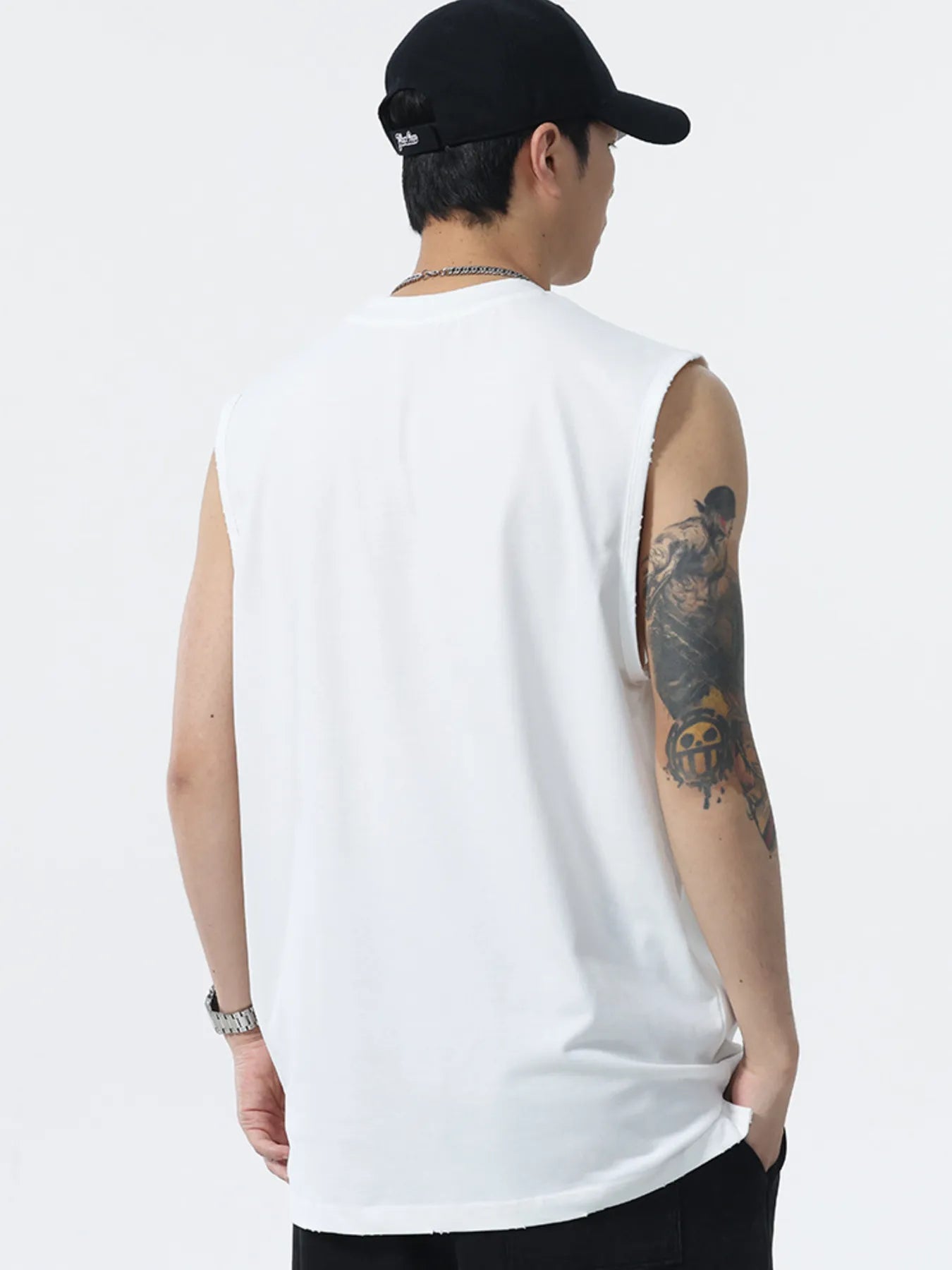 Men's Plus Size Button Detail Tank - My Wear Clothing Co
