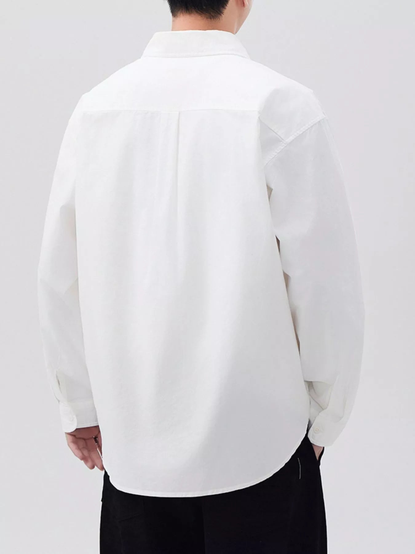 Men's Plus Size Button Up Long Sleeve Shirt - My Wear Clothing Co