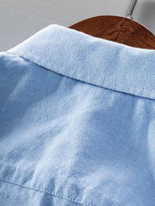 Men's Plus Size Button Up Long Sleeve Shirt - My Wear Clothing Co