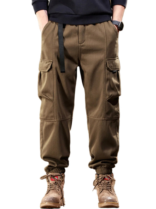 Men's Plus Size Cargo Pants (M–3XL) – Roomy Fit, Everyday Function - My Wear Clothing Co