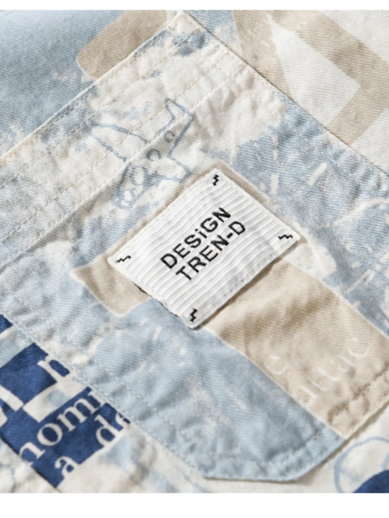 Men's Plus Size Printed Button - Up Short Sleeve Shirt - 100% Cotton - My Wear Clothing Co