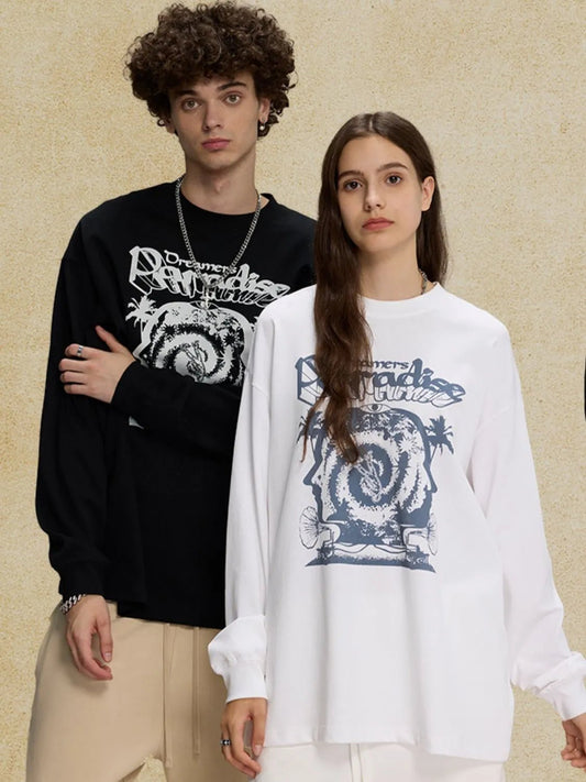 Men's Round Neck Graphic T-Shirt - My Wear Clothing Co