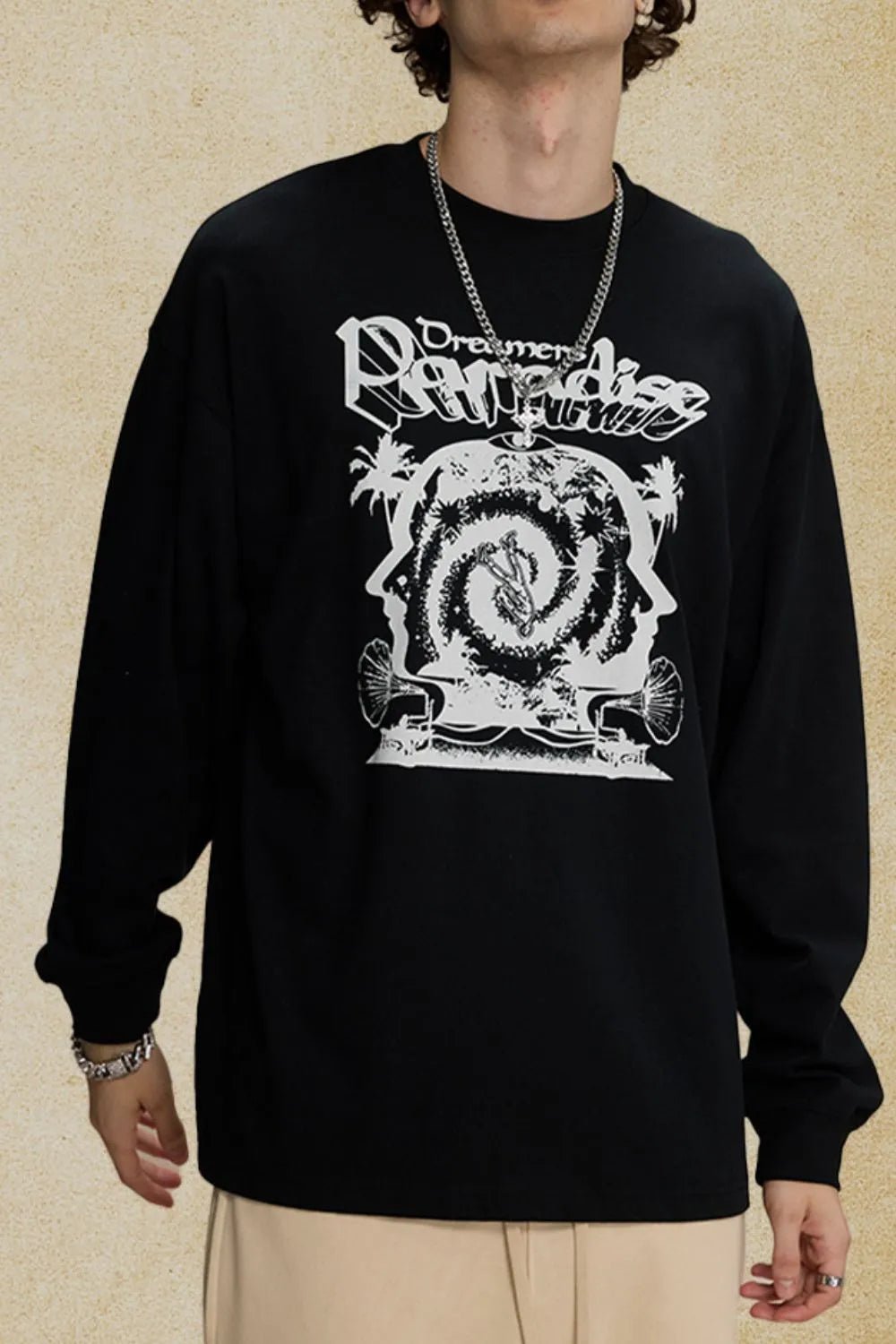 Men's Round Neck Graphic T-Shirt - My Wear Clothing Co