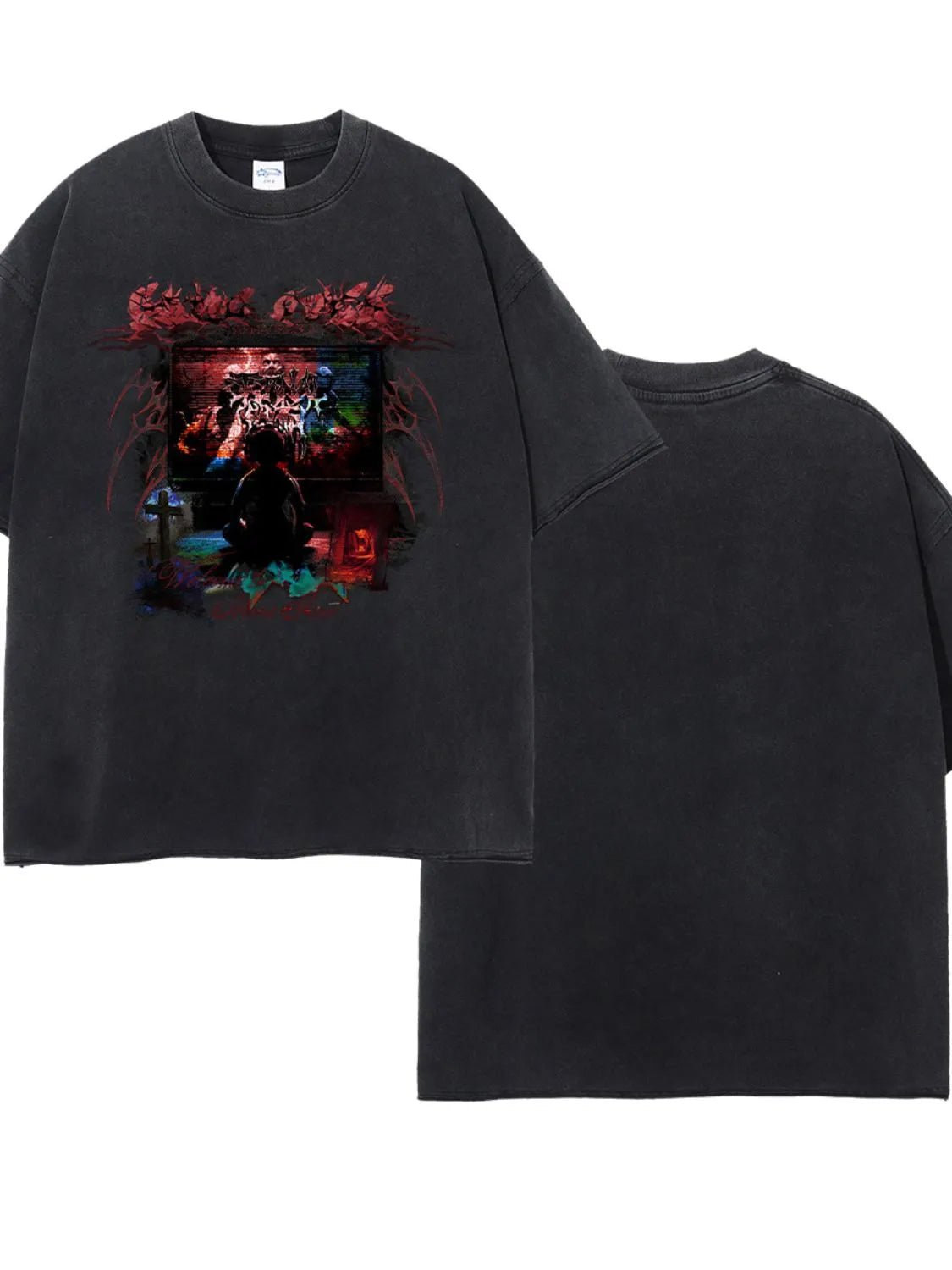 Men's Round Neck Half Sleeve Graphic T-Shirt - My Wear Clothing Co