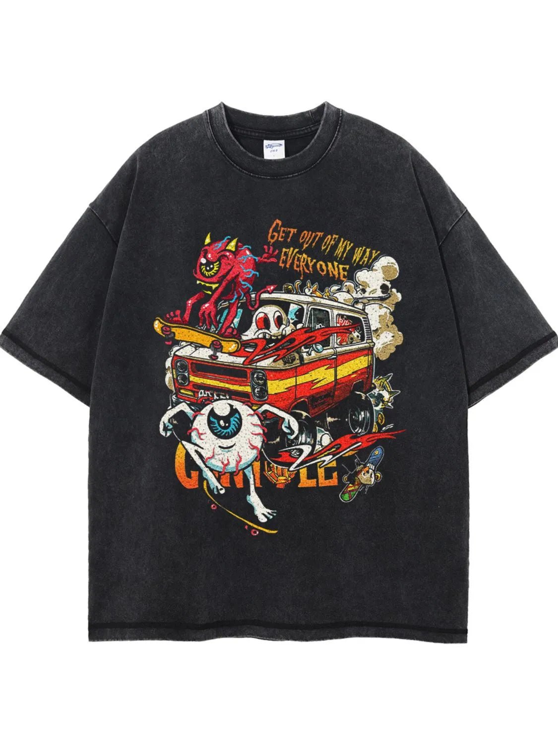 Men's Round Neck Half Sleeve Graphic T-Shirt - My Wear Clothing Co