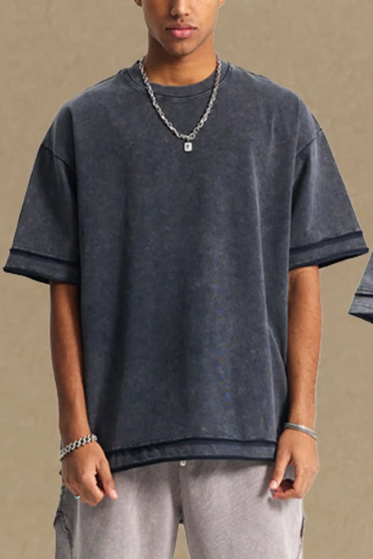 Men's Round Neck Half Sleeve T-Shirt - My Wear Clothing Co