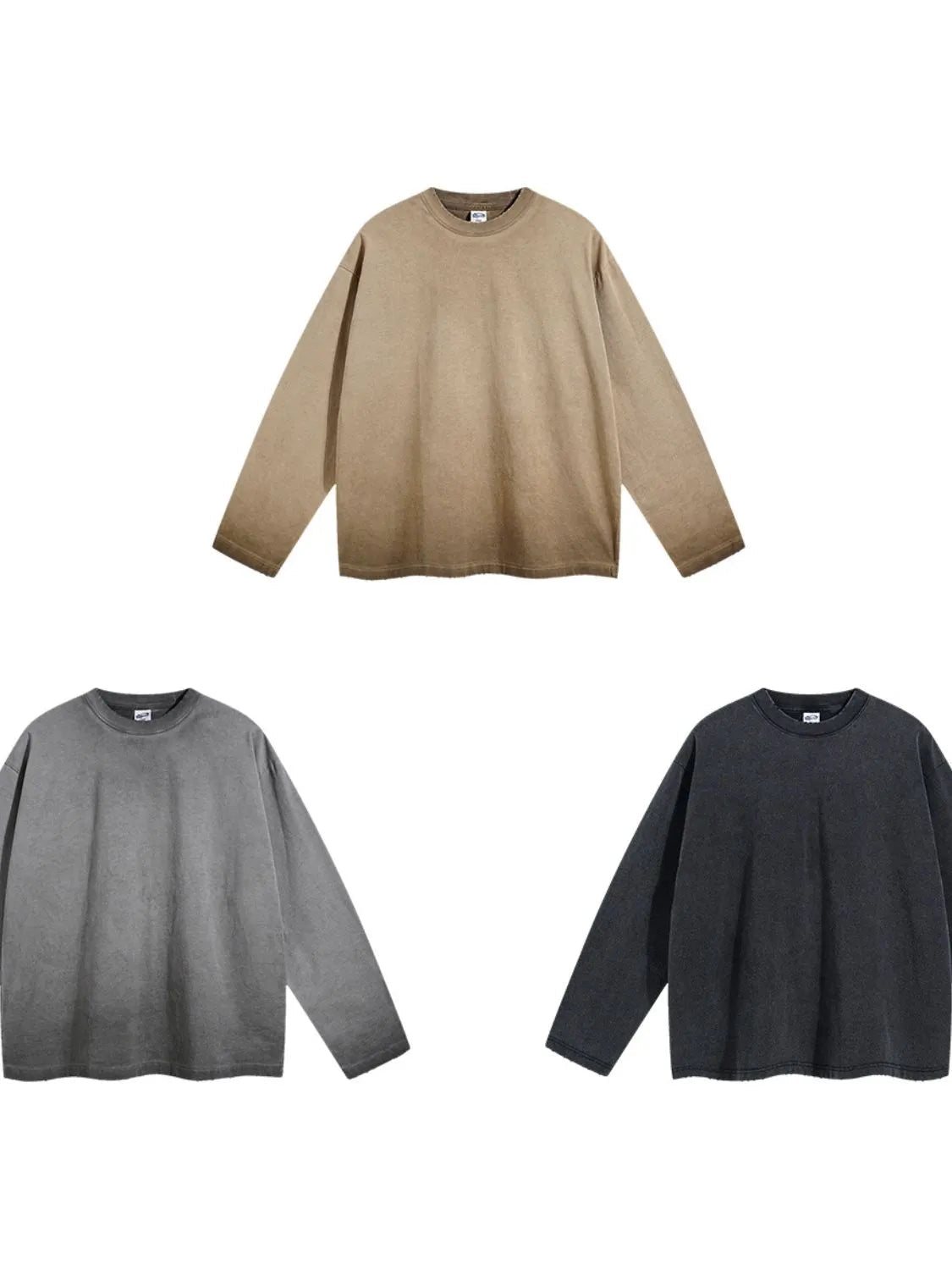 Men's Round Neck Long Sleeve T-Shirt - My Wear Clothing Co