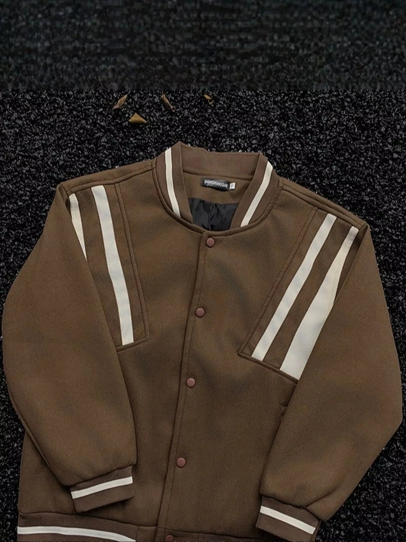 Men's Striped Long Sleeve Jacket - Classic comfort meets everyday style. - My Wear Clothing Co