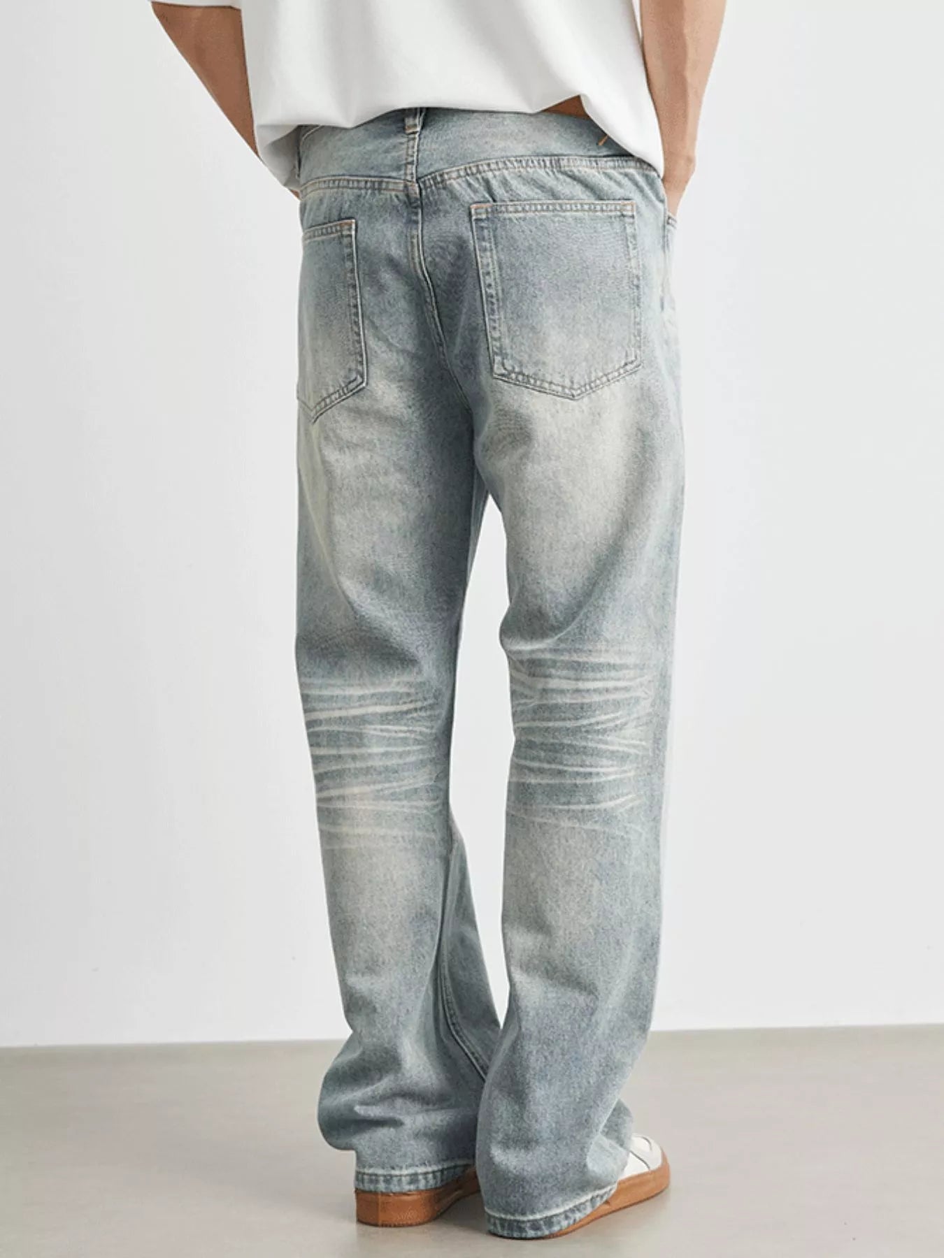 Men's Wash Loose Fit Jeans - My Wear Clothing Co