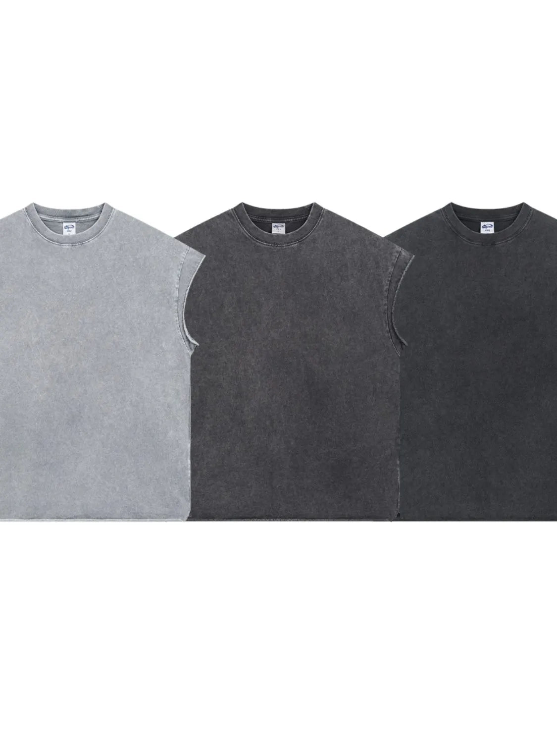 Men's Washed Round Neck Tank - My Wear Clothing Co