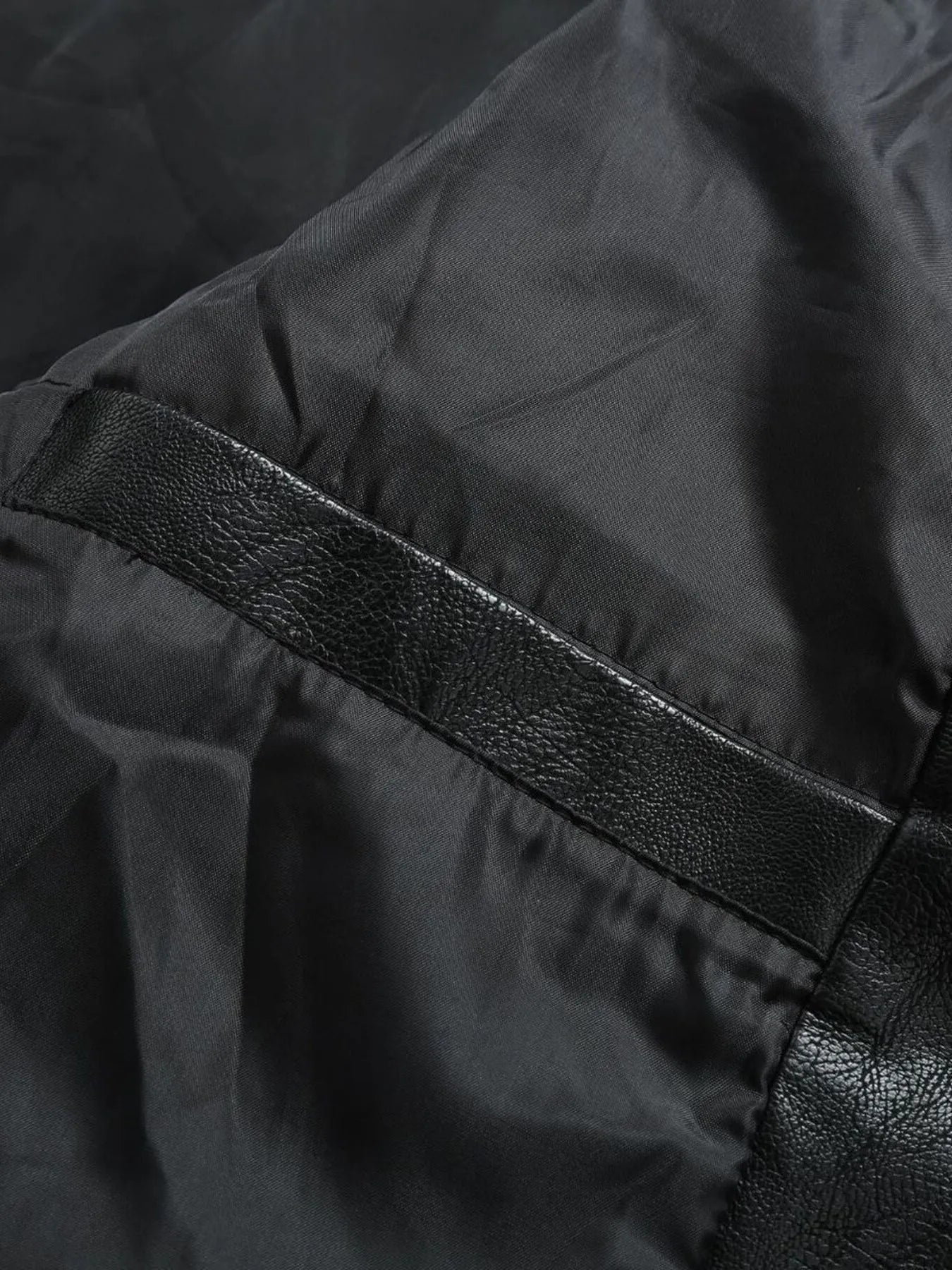 Men's Zip - Up Leather Look Moto Jacket (M–5XL) - My Wear Clothing Co