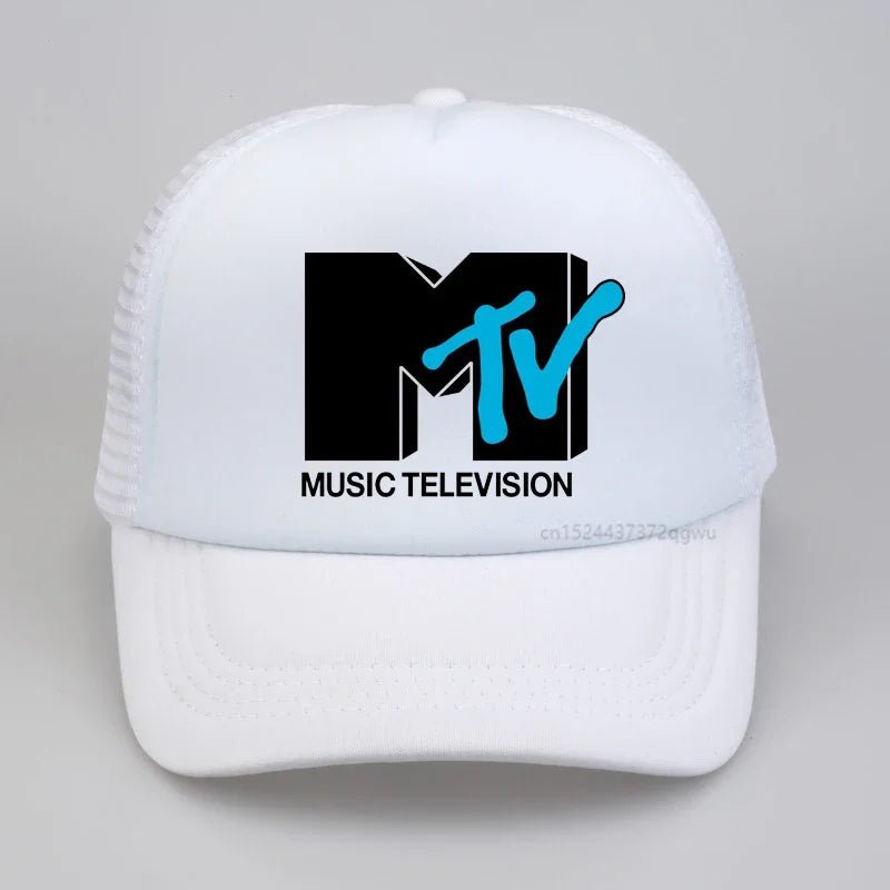 MTV Music Television Mesh Baseball Cap – Retro Rock Style with Modern Comfort - My Wear Clothing Co