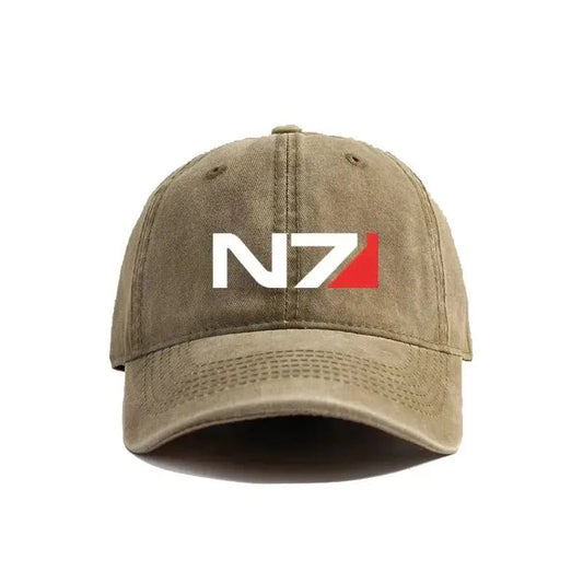 N7 Distressed Baseball Cap – Retro Outdoor Style for Men - My Wear Clothing Co