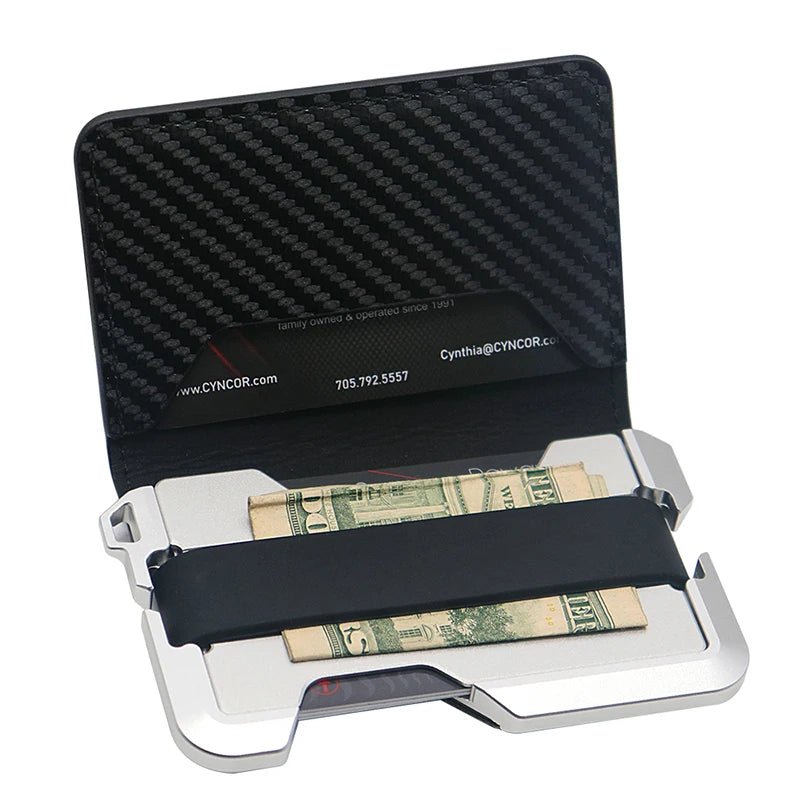 Slim RFID Wallet for Men – Aluminum - Edge Minimalism - My Wear Clothing Co