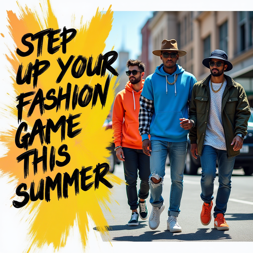 Step Up Your Summer Style: Bold Streetwear Trends for Men