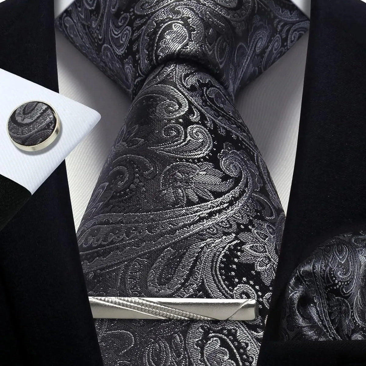 3 - Piece Men's Tie Set - Sophistication with a rebellious twist. - My Wear Clothing Co