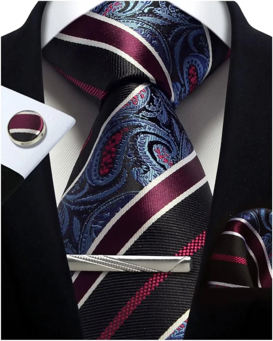 3 - Piece Men's Tie Set - Sophistication with a rebellious twist. - My Wear Clothing Co