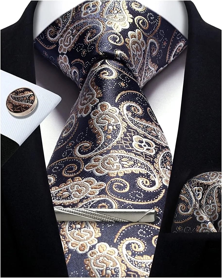 3 - Piece Men's Tie Set - Sophistication with a rebellious twist. - My Wear Clothing Co