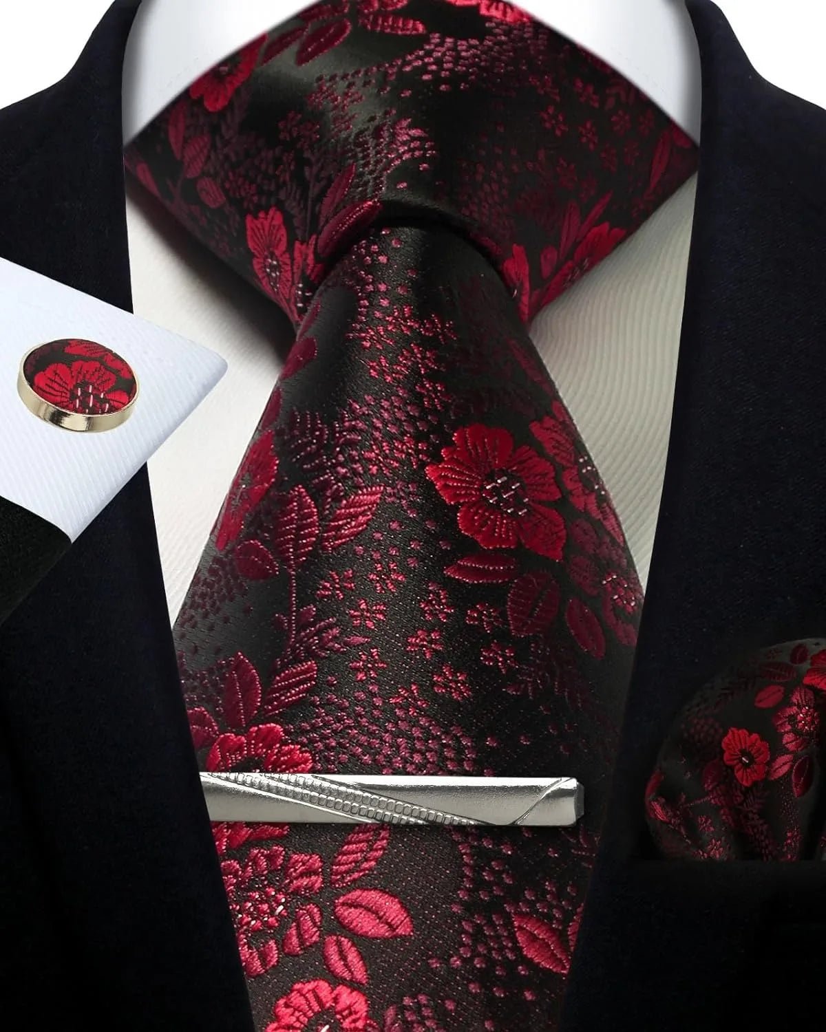 3 - Piece Men's Tie Set - Sophistication with a rebellious twist. - My Wear Clothing Co